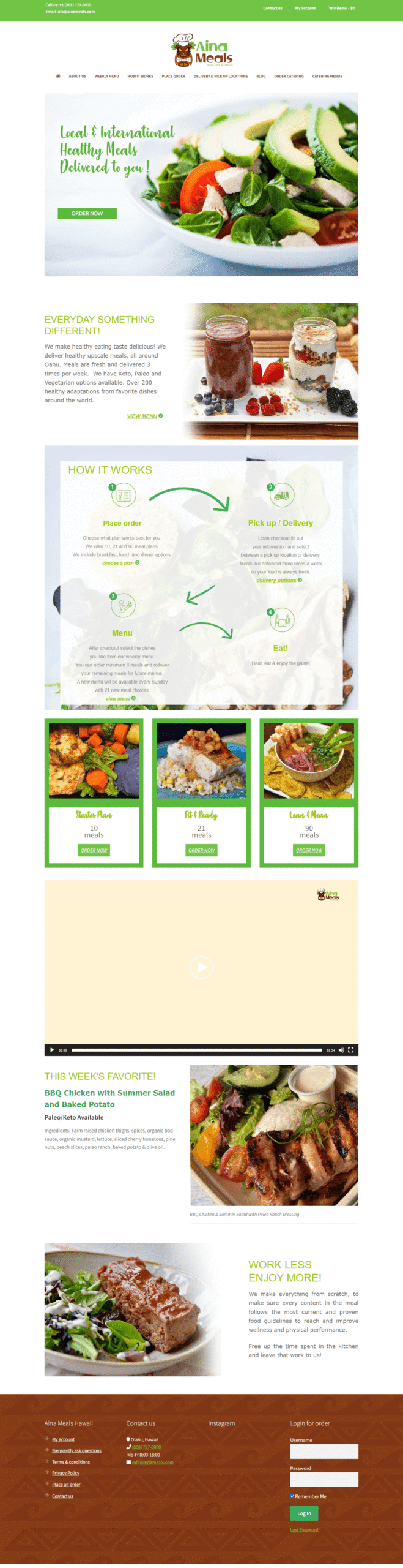 WordPress Ecommerce website
