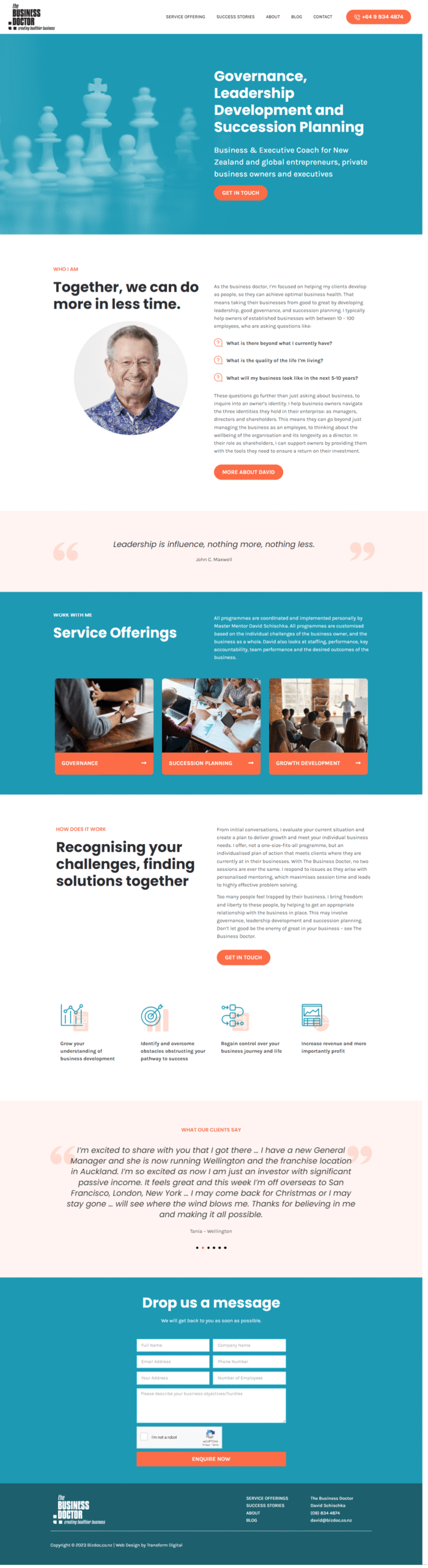 WordPress Elementor website