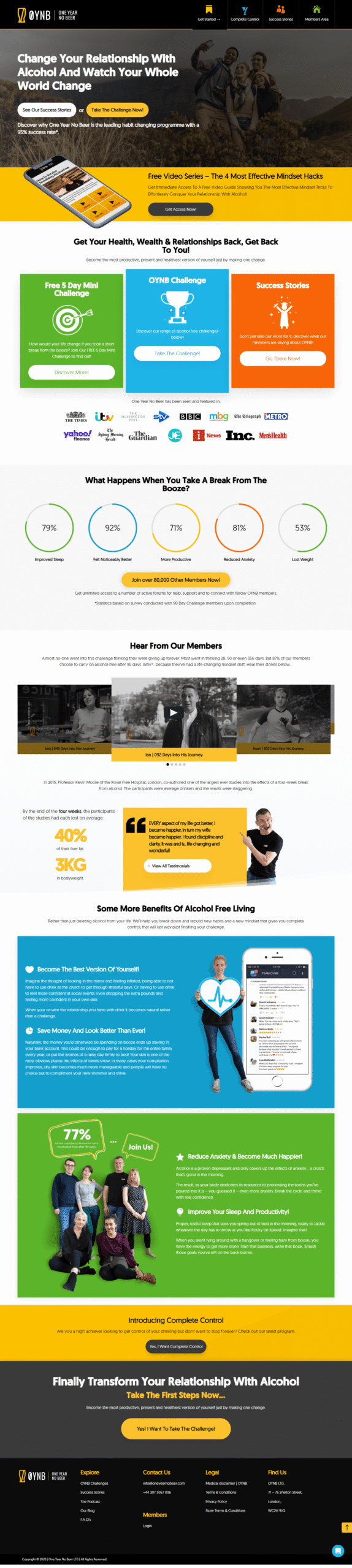 WordPress website