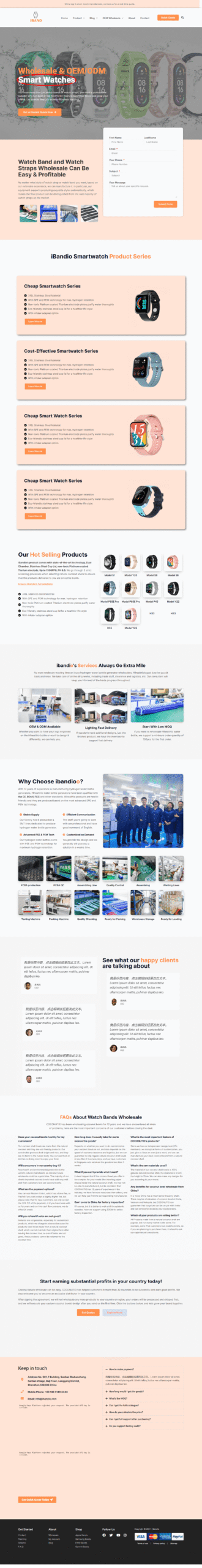 WordPress website Portfolio
