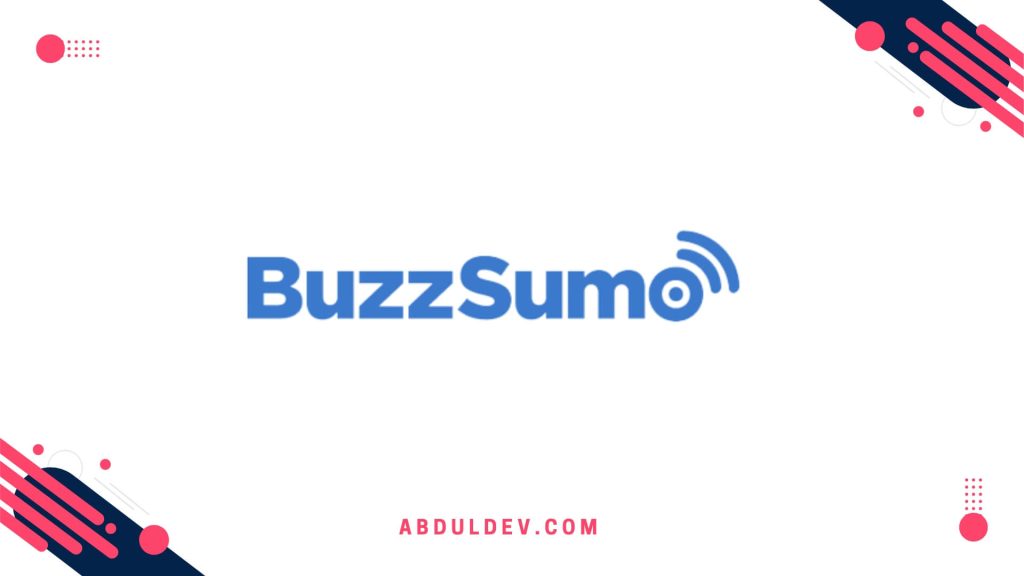 Content Writing Tool BuzzSumo