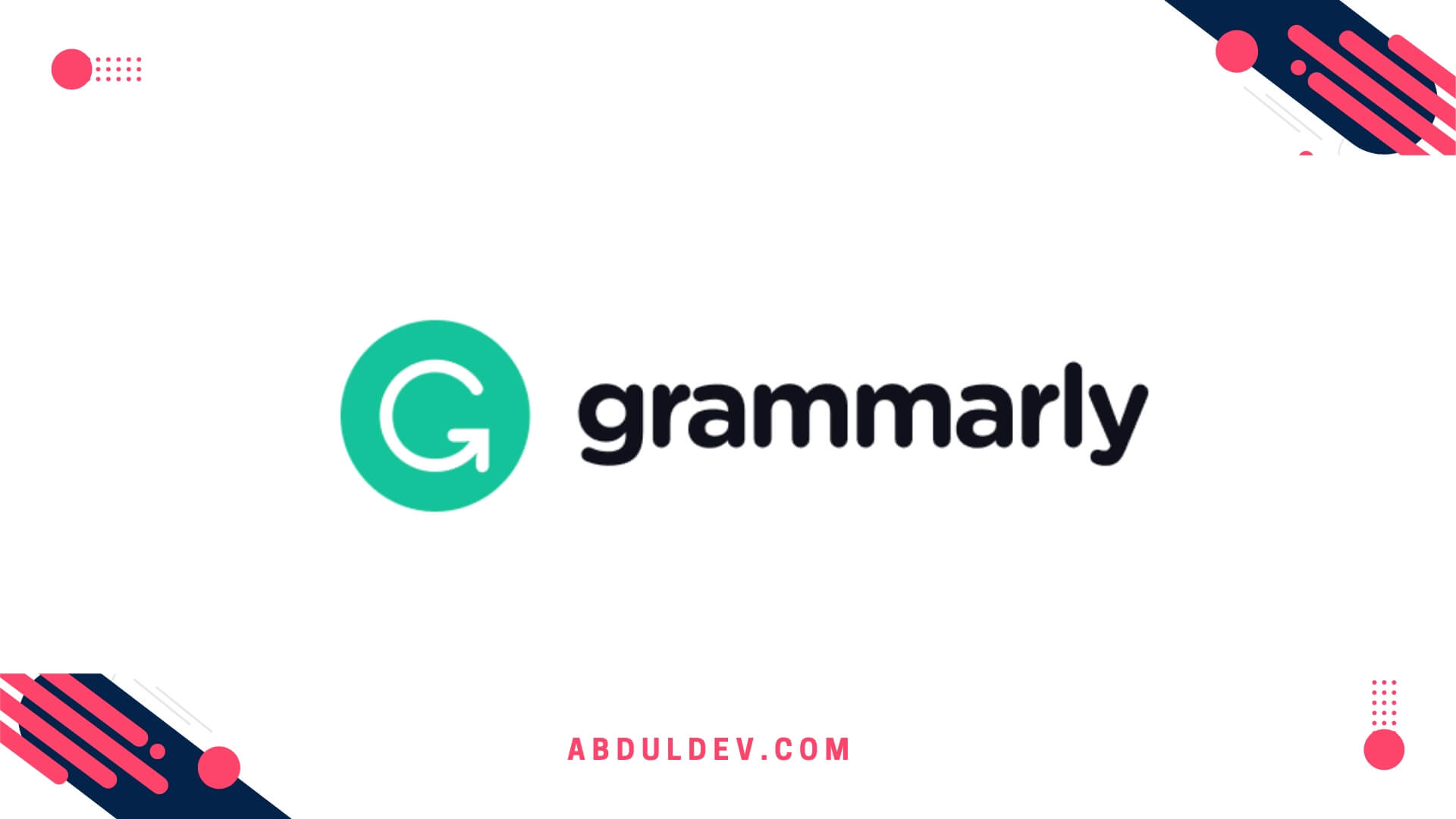 Content Writing Tool Grammarly