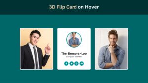 3D Flip Card