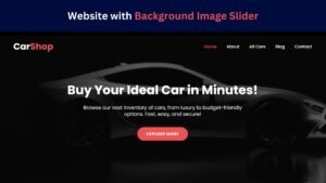 Background Image Slider