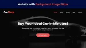 Background Image Slider