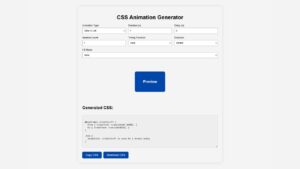 CSS Animation Generator
