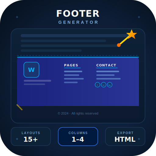 Footer Generator