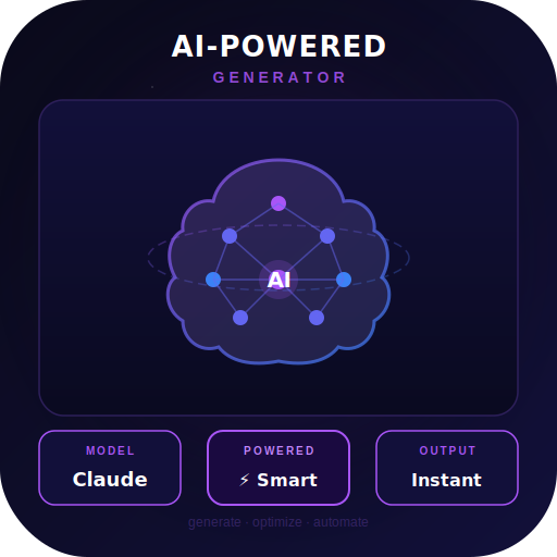 icon ai powered generator