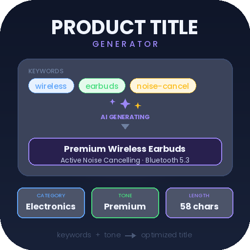 Product Title Generator